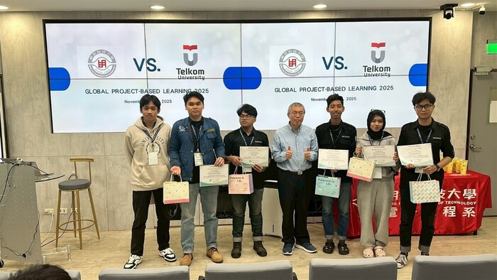 明志科大與印尼Telkom大學攜手舉辦 GPBL × GUSR  2025智慧生活物聯網專題激發跨國創新火花圖片